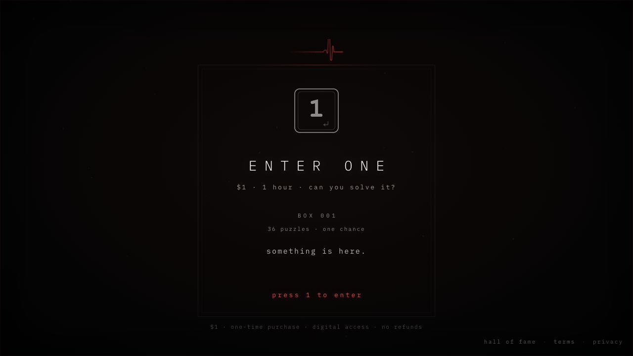 Enterone homepage screenshot